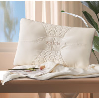 富安娜(FUANNA) 泰国进口乳胶枕 卡洛斯乐享复合乳胶枕/70*45cm 一个装