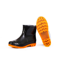 中锐智采 洗车靴子 耐磨牛筋底雨鞋
