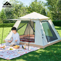 尚烤佳 户外帐篷 露营帐篷 大空间天幕帐篷 全自动速 露营装备 3-4 SKJ-359