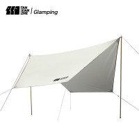 探险者(TANXIANZHE )帐篷户外露营全自动便携式折叠多人野营加厚防暴雨帐篷 TXZ-2127六角天幕 米色