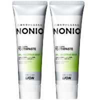 狮王NONIO 口气清新牙膏(柑橘薄荷)130g*2支