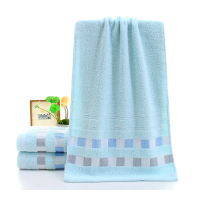 谋福 87 毛巾纯棉成人柔软洗脸洗澡吸水不易掉毛全棉男女加厚(毛巾74*34 蓝色)