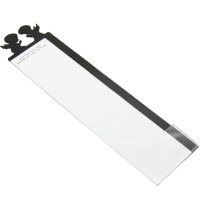 中锐智采 屏幕留言板9*29cm 空白款 带磁条 擦板