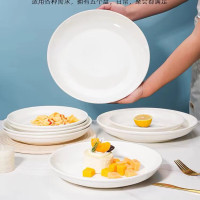 密胺脂大圆盘25cm 大号圆形深汤盘 一个装