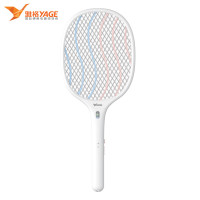 雅格(YAGE) 电蚊拍 带LED照明USB充电式家用灭蚊拍驱蚊灭蚊器苍蝇拍 D112