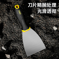 得力(deli)不锈钢油灰刀清洁刮刀铲刀瓷钻刮刀抹灰腻子刀清洁神器美缝铲刀 4英寸