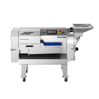 乐创(lecon)乐创(lecon)商用切菜机全自动食堂多功能全自动大型食品加工设备切丝切丁机果蔬中药切片机