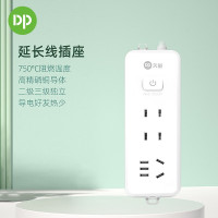 久量 延长线插座 耐高温/纯铜芯/粗电线 1.8M DP-390