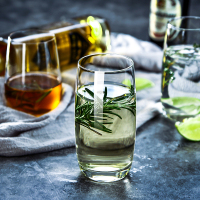 玻璃杯子380ML饮料(冷热)玻璃杯