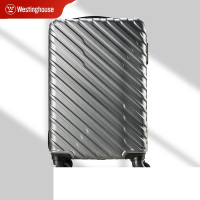 西屋(WESTINGHOUSE) XL01 行李箱20英寸万向轮拉杆箱 男女通用大容量旅行箱密码箱登机 灰色