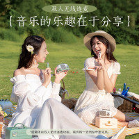 唱吧 叮叮巴士迷你K歌音箱L2双麦款