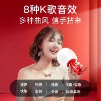 唱吧 小巨蛋麦克风 G2MAX 绯红色