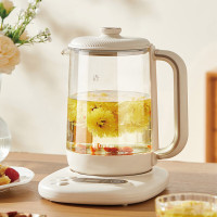 古菲斯(Gufius) 多功能养生壶 煮茶壶 玻璃茶壶 智能保温烧水壶 GFYH-1818 1.8L