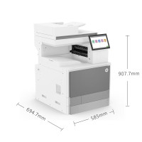 惠普(hp) 复合机 E82650dn/E82660/E82670Z a3 a4黑白激光复合机 大型高速商用办公打印机