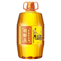 胡姬花 食用油压榨一级 古法花生油4L