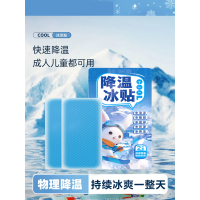 中锐智采 冰凉贴 降温夏季户外解暑神器夏天冰敷防暑 120片
