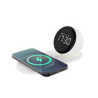 十足酷 无线充时钟蓝牙音响 A8