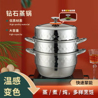 乐美雅(Luminarc) 钻石蒸锅系列高德多用蒸锅 V9796