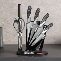 十八子作 家用刀具套装菜刀组合 雀之翎七件套刀 AS1309