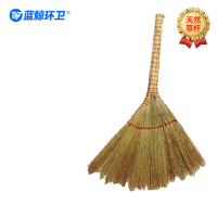蓝鲸环卫 扫把工厂专用地板学校扫地扫帚高粱苗加大加厚笤帚 LJHW-9049