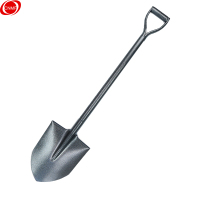 谋福(CNMF)9944全钢园艺铲 户外园林挖土工具农用种植铁锹铁锨养花钢铲锰钢一体尖锹(70型)