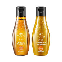 滋源(SEEYOUNG) 无硅油洗发水露控油去屑蓬松茶籽去屑无患子洗头膏男女士 生姜洗护旅行装60*2