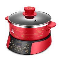 荣事达(Royalstar)RHG-S30FG 微电脑电火锅多用途锅分体式家用电热锅电炒锅大容量不粘可煎烤电火锅