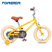 永久 F301 儿童自行车2-3-6岁宝宝单车 小男孩女童脚踏车子 16寸 黄色