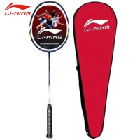 李宁(LI-NING) A880 全碳素羽毛球拍 经典 攻防兼备 单支装