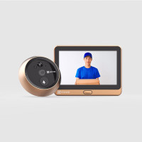 萤石(EZVIZ) 智能猫眼 CTQ1C CTQ1P(金色) CQ系列摄像头家用监控室内云台机手机远程AI