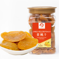 天生好果 黄桃干果脯468g罐装软糯香甜