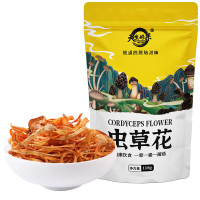 天生好果 天生好果虫草花118g*2包 食用菌菇干货