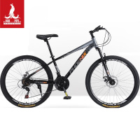 凤凰(PHOENIX) 26寸24速山地车 英里300(辐条轮) 黑灰色