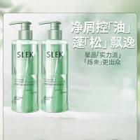 舒蕾(SLEK) 控油去屑烁金洗发水400g 蓬松发丝