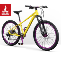 凤凰(PHOENIX) 27.5寸9速山地车 铝合金越野车蓝图变速 猛禽(辐条轮) 珍珠黄