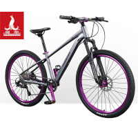 凤凰(PHOENIX) 27.5寸9速山地车 铝合金越野车蓝图变速 猛禽(辐条轮) 消光灰