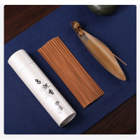 谋福 线香艾草沉香 线香藏香天然檀香熏香供香佛香室内持久香薰[200g纸筒线香 乌沉香(2盒装)]