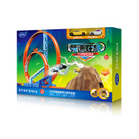 Sising 山涧闯关环形轨道 SS089 环山涧闯关环形弹力发射仿真山洞