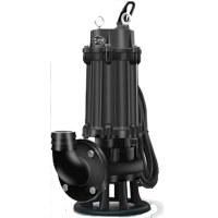 谋福 309 污水泵抽粪沼气泥浆排污泵化粪池大功率切割泵 7.5KW4寸[铸铁污水]