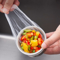 谋福 厨房水槽过滤网 一次性下水道垃圾过滤网 饭菜残渣水池网袋 (500只装)