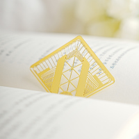 銘希文具 不忘初心系列书签(2枚装)50*60mm