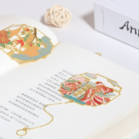 銘希文具 开门四喜书签 (2枚装)56*56mm(2个)