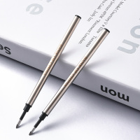 銘希文具 不锈钢签字笔笔芯(5支装)黑色,0.5mm