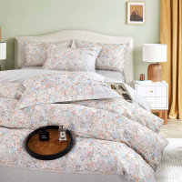 金丝莉(kintheri) 新中式全棉磨绒套件 桃花坞 200×230cm