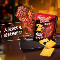 雀巢(Nestle)脆脆鲨薄脆饼干炭烧牛肉味80g