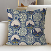 金丝莉(kintheri) 休闲抱枕 居家沙发床靠抱枕 福海 40x40cm