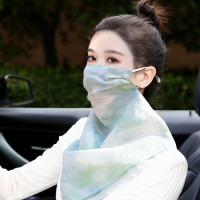 金丝莉(kintheri) 夏威夷防晒遮面丝巾 JFS-1518 颜色随机