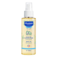 妙思乐(MUSTELA) 婴儿润肤油宝宝按摩油100ml 新生儿抚触油无香型