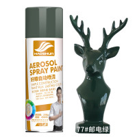 好顺(HAOSHUN) 自喷漆77#邮电绿色450ml 5瓶装
