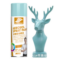 好顺(HAOSHUN) 自喷漆65#苹果绿450ml 5瓶装